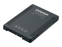 QNAP QDA-A2MAR - Boîtier RAID interne - 2,5" vers 2 x M.2 - RAID JBOD, RAID 0, 1 - SATA 6Gb/s