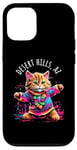 iPhone 12/12 Pro Desert Hills Arizona Dancing Cat Colorful Cute Kitty Design Case