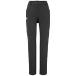 Millet - All Outdoor XCS100 Pant W - Pantalon de Randonnée Femme- Stretch et Respirant- Randonnée, Raquette à Neige, Trekking - Noir