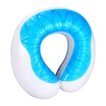 Travel Neck Pillow Memory Foam Gel Soft Support Cushion Plane Flight Sleep Car