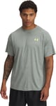 Under Armour Men's UA Tech Textured Short Sleeve Silica Green, XL