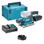 Makita DBO382RFJ-1 18v Brushless Finishing Sander (1x3Ah)