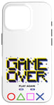 Coque pour iPhone 16 Pro Game Over Vintage Retro Jeux Vidéo Gaming