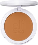 E.L.F. Camo Powder Foundation, Lightweight, Primer-Infused Buildable & Long-Last