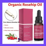 Rosehip Oil Certified Organic Skin Essential Oil Pure & Natural Best Facial Oil