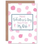 Wee Blue Coo Valentines Love Next Be Wife Engaged Fiance Romance Greetings Card Cp3256