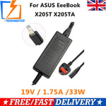 Power Charger Asus C201 11.6 Chromebook C201p Flip C100 C100p C100pa Uk