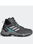 adidas Eastrail 2.0 Mid RAIN.RDY Hiking Shoes - Black/Grey, Black/Grey, Size 8.5, Women
