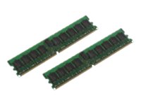 Coreparts - Ddr2 - Sats - 4 Gb: 2 X 2 Gb - Dimm 240-Pin - 667 Mhz / Pc2-5300 - Registrerad - Ecc Chipkill - För Ibm System X3610  Lenovo System X3455  X3655  X3755  X3850 M2  X3950 M2