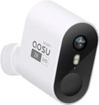 AOSU 5MP Security Camera Wireless Outdoor, Add Cameras Specifically for HomeBase(Will not work without Homebase), Cameras House Security with PIR Motion Detection,Wifi Camera 240 Day Battery,166°