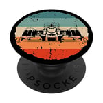 Retro vintage Formula Racing Lovers Formula Racing PopSockets Adhesive PopGrip