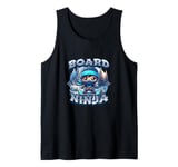 Board Ninja Snowboard Ninja Snow Rider Snowboarding Tank Top