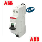 ABB - Disjoncteur 1p + n 2A - courbe c - 4.5kA- Automatique 470429