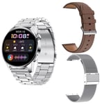 RUMOCOVO Montre connectée pour téléphone Huawei, Xiaomi, IOS, Android, GT3, Bluetooth, appels, fréquence cardiaque, tension artérielle, pour hommes et femmes Z81