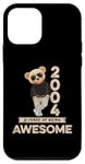 Coque pour iPhone 12 mini 21ème anniversaire homme femme 2004 original Awesome ours en peluche