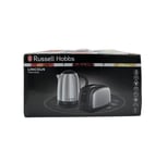 Russell Hobbs Lincoln Kettle & Toaster 2-Slice Twin Pack Stainless Steel 21830