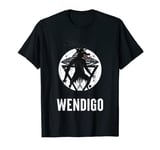 Native American Wendigo Monster Skinwalker Evil Horror T-Shirt