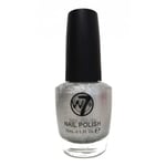 W7 Cosmetics Glitter Nail Polish 15ml - Various Shades 31 Silver