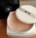 BEYOND RARE HUGE 145G CHANEL No 5 VINTAGE PARFUMED TALCUM TALC LOOSE BODY POWDER