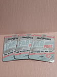 3x Soap & Glory The Fab Pore Skin-Smoothing Pore-Refining Face Sheet Mask