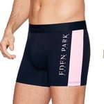 Boxers Eden Park  Boxer Homme Coton CUISLOG Rose Marine