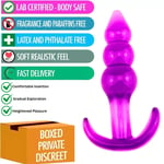 Anal Beads Butt Plug Beginner Anal Training G-Spot Masturbation Silicone Sex Toy