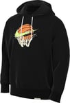 Nike Issue Hooded Sweatshirt Black/Lime Blast XL