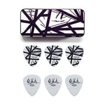 Jim Dunlop EVHPT03 Frankenstien Pick Tin - Black/White,0.60mm