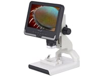 Levenhuk Rainbow Dm700 Lcd, Digitalt Mikroskop, Svart, Vit, Plast, Lcd, 17,8 Cm (7"), 0 - 83 Mm