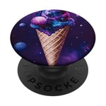 Glace Cosmique Galaxy Fantasy PopSockets PopGrip Adhésif