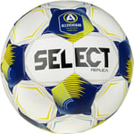 Select Fotball Replica V25 Allsvenskan - Hvit/gul, størrelse Ball SZ. 5