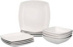 Creative  Tops  5170185  Raven  White  12  Piece  Dinner  Set  Service  for  4 ,