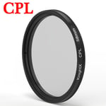 KnightX ND FLD UV MC Star lens colour filter 52mm 58 67 55 77 mm pour Nikon Canon EOS 7D 5D 6D 50D 60D 600D d5200 d3300 d3200 T5i - Type CPL Filter-72mm