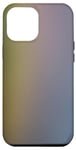Coque pour iPhone 14 Pro Max Dégradé de couleur jaune violet