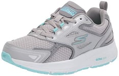 Skechers Femme Conformité Basket, Gris, 35 EU