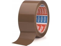 Pakketape Tesapack 4024, Pp, 50 Mm X 66 M, Brun, Pakke A 6 Ruller