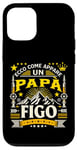 Coque pour iPhone 12/12 Pro Un Papà Figo - Regalo Compleanno Papà Originale