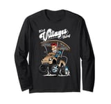 Golf Cart It's a Villages Thing Golf Car Cartoon Design Long Sleeve T-Shirt