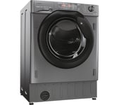 HAIER Series 4 HWDQ90B416FWB-UK Integrated 9 kg Washer Dryer, Black