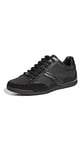 BOSS Homme Saturn Baskets Basses à Profil Bas, Noir, 46 EU