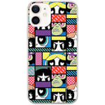 ERT GROUP Coque de téléphone Portable pour Iphone 12 Mini Original et sous Licence Officielle The Powerpuff Girls Motif The Powerpuff Girls 027 adapté à la Forme du téléphone Portable, Coque en TPU