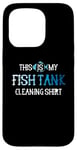 Coque pour iPhone 15 Pro This Is My Fish Tank Cleaning Staff Aquarist Vintage