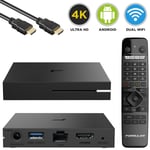 Formuler Z10 4K UHD HDR10+ Dual WiFi BT HDMI USB 3.0 Android 10 Récepteur IP