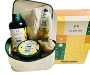 The Body Shop Sweetness & Sunshine Mango Shower Gel Hand Cream Yogurt Gift Set