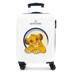 Disney El Roi Leon Valise de Cabine Multicolore 38 x 55 x 20 cm Rigide ABS Fermeture à Combinaison latérale 34 l 2 kg 4 Roues Doubles