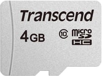 4Go - SDXC/SDHC 300S Carte microSD 4 Go sans adaptateur SD - TS4GUSD300S(Q85)