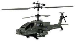 Apache AH-64 Hélicoptère coaxial 3,5 canaux RTF avec télécommande, Batterie, câble de Charge