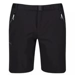 Regatta Mens Xert III Stretch Casual Shorts (Black) - Size 44 Regular