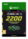 NHL 21 HUT 2200 Ultimate Team Points - Xone