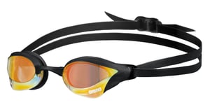 Arena Lunettes de Natation Cobra Core Swipe Miroir Jaune Copper Noir 003251 350